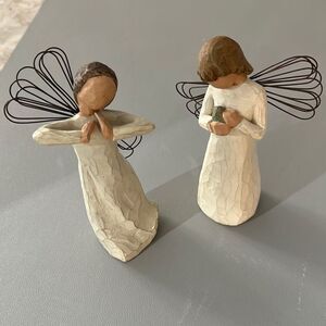 2 Willow Tree Angels